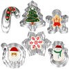 Christmas Cookie Cutters - 18 Pcs Holiday Cookie Cutter Set