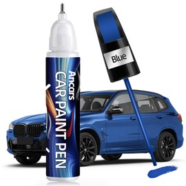 Ancars Touch Up Paint For Cars,Blue Car Paint Scratch Repair, 2-in-1 Automotive Touch up Car Paint Pen,Quick & Easy Auto Car Paint Scratch Repair,Car Touch Up Paint Pen 0.4 Fl Oz-Blue