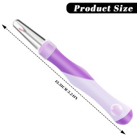 Needle and Thread Seam Ripper, Rippers for Sewing and Thread,Remover Stitch Tool for Hand Sewing, Knitting, Cross Stitching, Embroidery and Thread Removal (Purple)