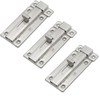 Helonge Slide Latch Lock, 3 Pcs 3 inches Sliding Door