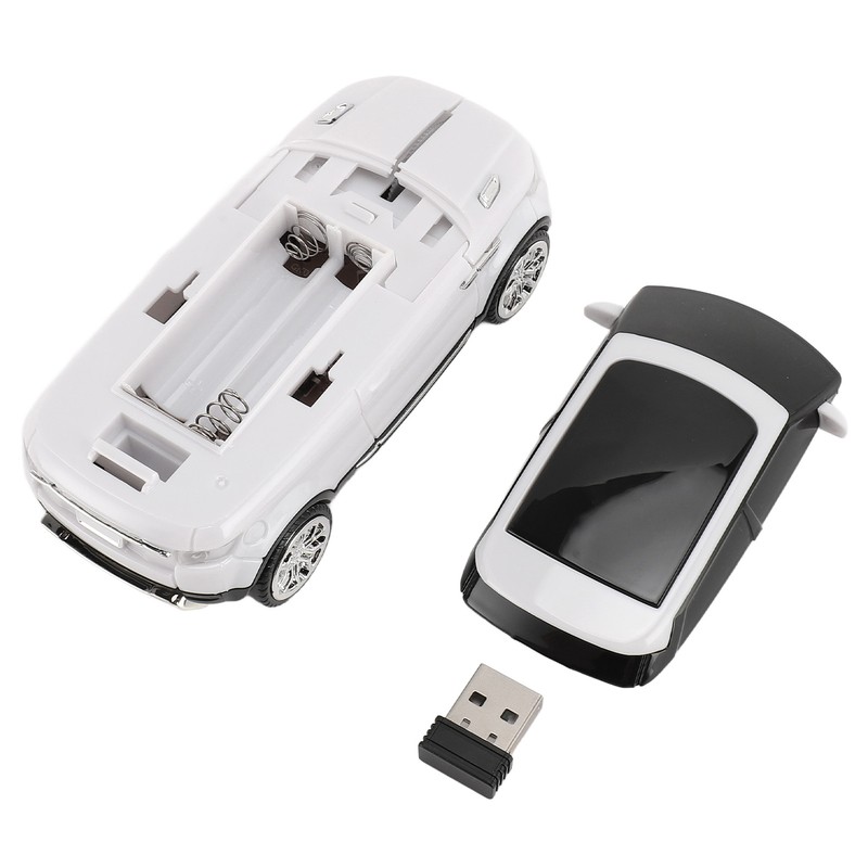 Car Shape Wireless Gaming Mice 2.4GHz 1600 DPI Cool 3D