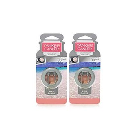 Yankee Candle Pink Sands Smart Scent Car Vent Clip Air Freshener (2PACKS)