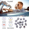 10 pcs Tyre Valve Stem Caps, Plastic Wheel Tyre Valve