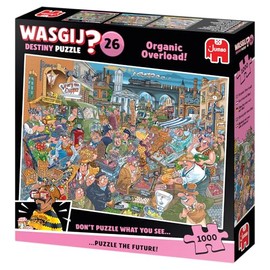Wasgij Destiny 26 - Biological Surplus - Organic Overload - Puzzle for Adults - Funny - Cardboard 100% Recycled - 1000 Pieces Jumbo