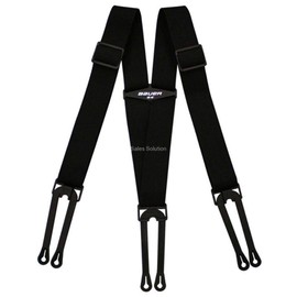 Bauer Youth Suspenders, Black, X-Large