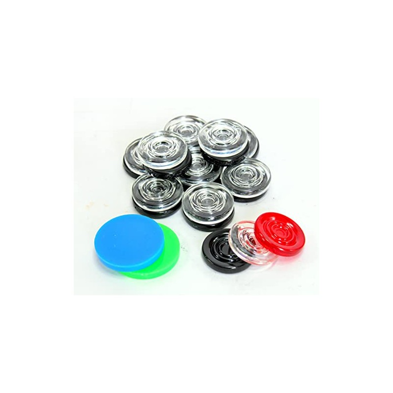 StonKraft Acrylic Carrom Coin | Carrom Board Coin Parts |
