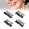 200pcs Dental Brackets Brace Highly Polished Metal Teeth Bracket Brace
