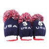 BIG TEETH Knitted Golf Club Head Covers Set of 3