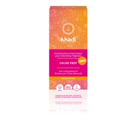 khadi Colour Prep, Plant Hair Colour, Hair Colour for Pre-Pigmentation & Colour Primer, Natural Hair Colour, 100% Vegetable, Natural & Vegan, Natural Cosmetics, 100 g