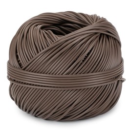 Flandria 45m Brown Flexible Hollow Plant Pipe