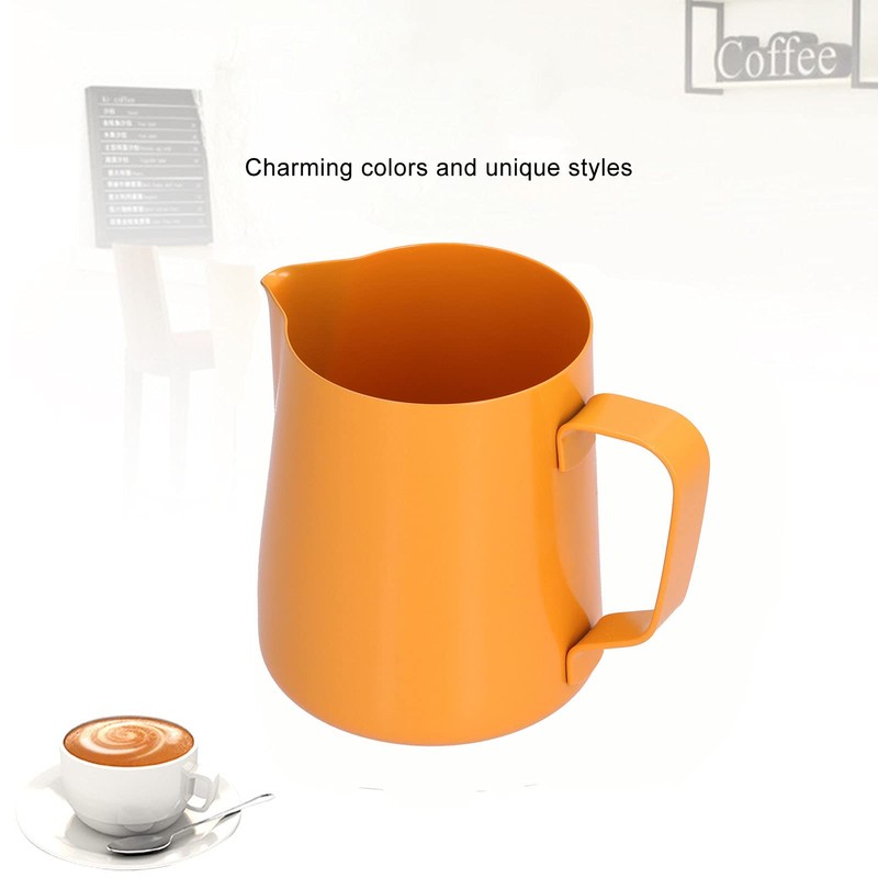 400 ml Stainless Steel Milk Jug Frothing Jug Coffee Milk