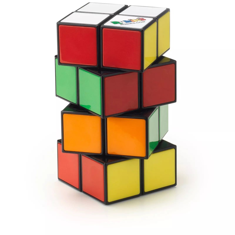 Rubik's Tower 2x2x4 Puzzle Cube Advanced Multi Colored Shape Shifting