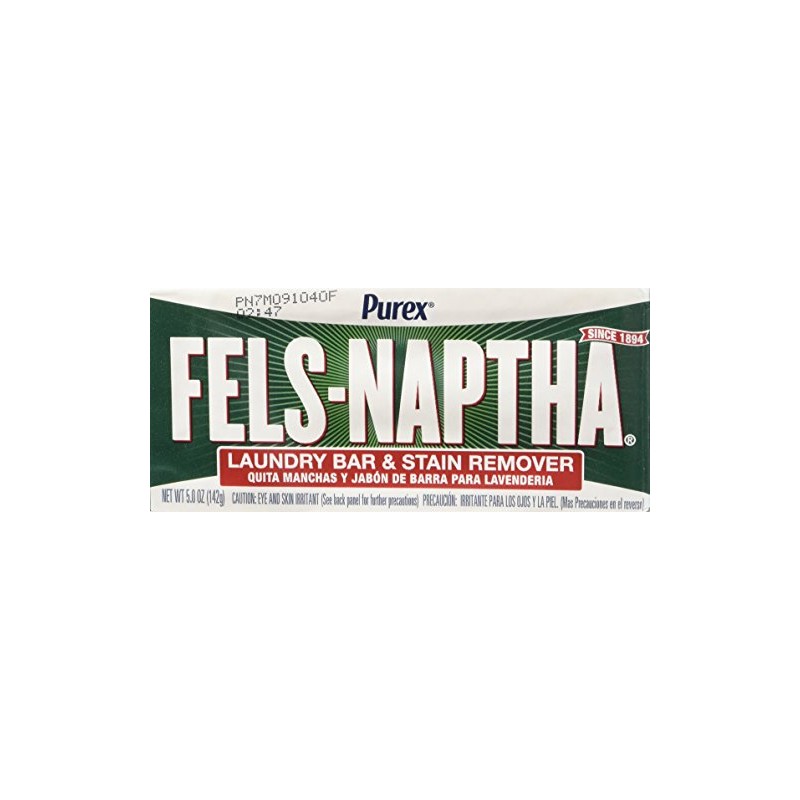 Fels Naptha Laundry Bar and Stain Remover, 5oz ( 4