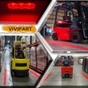 VIVIPART Forklift Safety Light Red LED Straight Line Forklift LED
