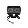 uxcell 0-10000rpm Dual Digital Odometer Tachometer Speedometer Oil Gauge for