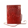 Purpledip Leather Journal 'Rain Dance': Handmade Travel Diary Vintage Notebook