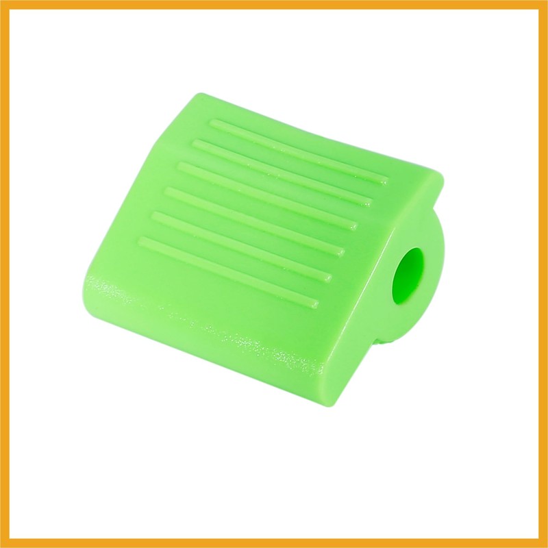 Partuto 2pcs Universal Green Gear Shifter Protector Cover for Motorcycle