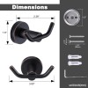 Oil Rubbed Bronze Towel Hooks, SUS 304 Stainless Steel Wall