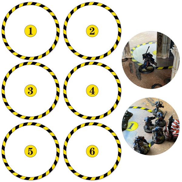 Jucoci Objective Point Markers 6PCS Set Objective Marker Compatible with