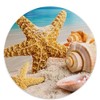 Starfish On Beach #3 Ceramic Cabinet Drawer Knob