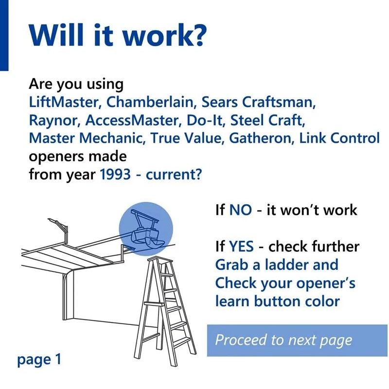 Universal 4 Buttons Remote Control Code Grabber for Gate Channel