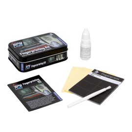 Thames & Kosmos Spy Labs Inc: Fingerprinting Kit Identify, Collect, Analyze Fingerprint Evidence | Essential Tools and Tricks of The Trade from The Detective Gear Experts for Young Investigators