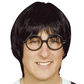 My Costume Wigs Men's Harry Pott Early Years with Glasses (Black) One Size Fits All