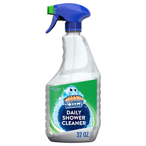 Scrubbing Bubbles Daily Shower and Bathroom Cleaner, Mildew and Mold Remover, Great on Tile, 32 oz