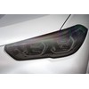 16"x96" Hex Holographic Headlight Tint Matte Medium Smoke Taillight Fog