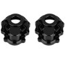 1Pair Aluminium Alloy Front/Rear Wheel Hub Case Cover for Traxxas