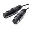 [WV-9211-1.5B] XLR Canon Female x 2 to 3.5mm Stereo Mini