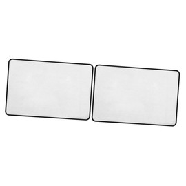 PACKOVE 2pcs Magnet Bookmark Magnifier Sheet Lightweight Page Magnifier for Reading Measuring and Observing Design for Seniors and Adults