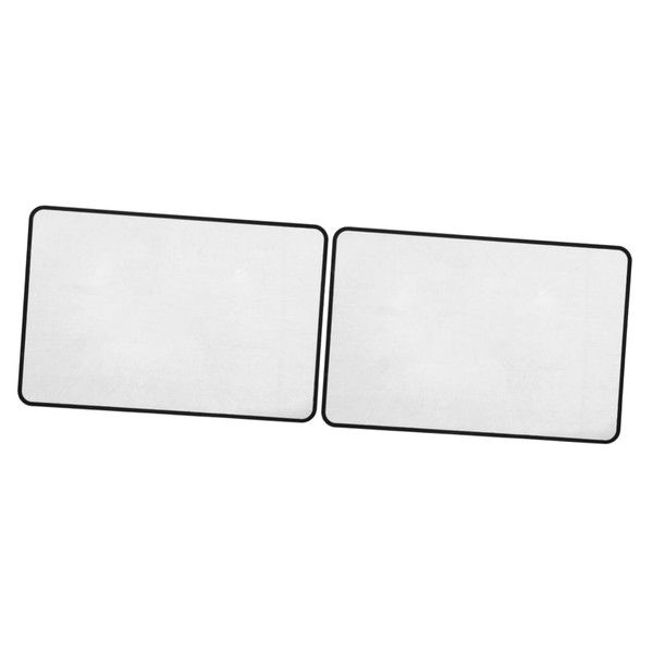 PACKOVE 2pcs Magnet Bookmark Magnifier Sheet Lightweight Page Magnifier for