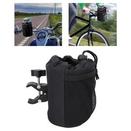 Motorradbechhalter Oxford Stoff Stoßdämpfer Wasserflaschenhalter mit Clip für ATV UTV Scooter Boot Kajak Fahrrad