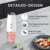 BELRIGO Rechargeable Salt And Pepper Grinder Set with LED Light,