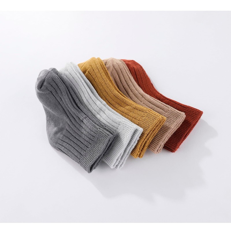 MAMIMAKA Baby Boys Girls Hats Mittens and Socks Cotton Newborn