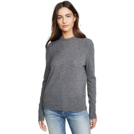 EQUIPMENT Women's Sanni Crew Sweater, Heather Grey, Large