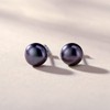 YAMI Pearl Earrings for Women, 925 Sterling Silver, Hypoallergenic Stud