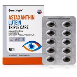 Nget Origin 아스타잔틴 루테인 트리플케어 (60캡슐) 눈 건강 케어 Astaxanthin Lutein Triple Care (60 Capsules) Eye Health Care