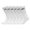 Umbro - Men's Sport Performance Socks (6 pair pack) (White)