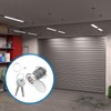 TEHAUX 1 Set Universal Garage Door Lock Emergency Release Key