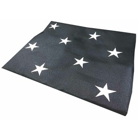 USA Thin Blue Line Police Memorial Law Enforcement 5x8 8'x8' Premium Quality Fade Resistant 600D Nylon Embroidered Flag Banner