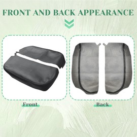 VKGUG Center Console Lid Armrest Cover Replacement Compatible with Acura MDX 2007 2008 2009 2010 2011 2012 2013 Leather Car Arm Rest Skin Upholstery Black (Only Leather Part)