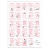 Design by Violet Baby Milestone Cards Pack of 24 Keepsake