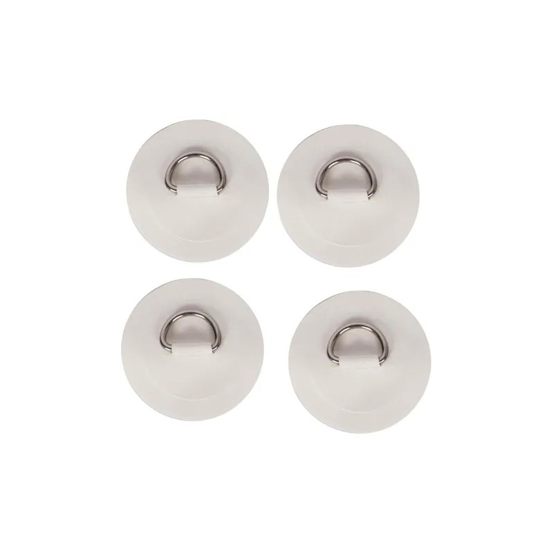 4 Pieces D Rings Patch D Rings Pad Portable Durable