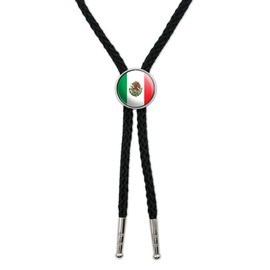 GRAPHICS & MORE Mexico Mexican Flag Western Southwest Cowboy Necktie Bow Bolo Tie