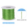 QUARKZMAN Polyester String Cord 1 mm 109 Yards Waxed Beading