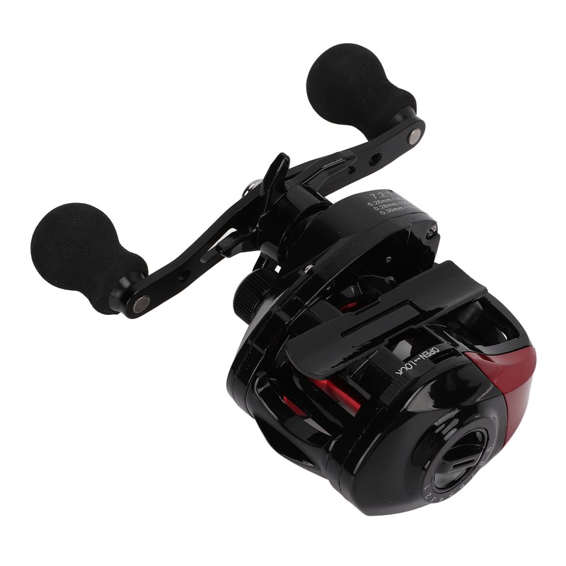 7.2:1 High Speed Baitcasting Reel Strong Braking Force Durable Magnetic