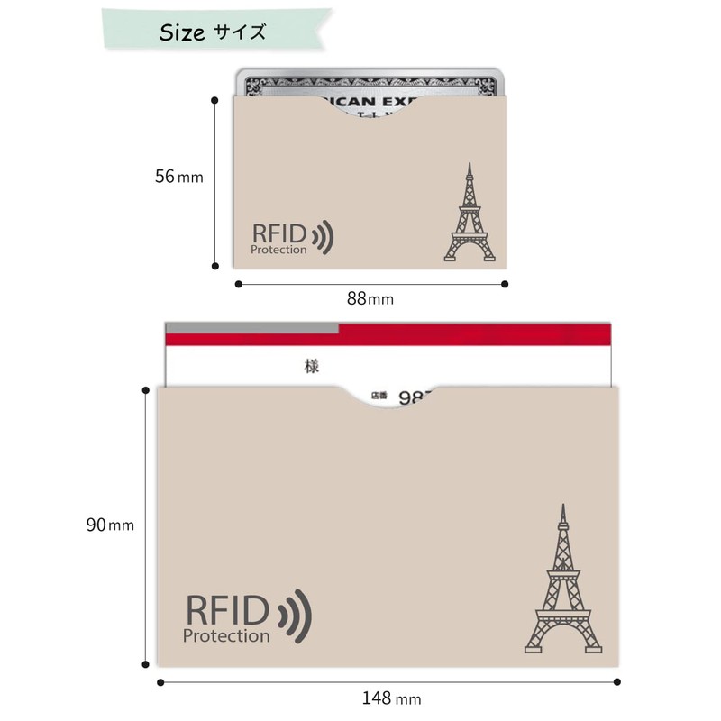 LOE Card Cases, Blocks RFID / Magnetism / Skimming, Credit
