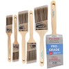 Pro Grade - Paint Brushes - 6 Pack Variety Angle